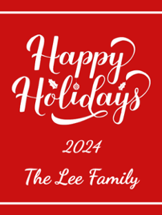 Happy Holidays
